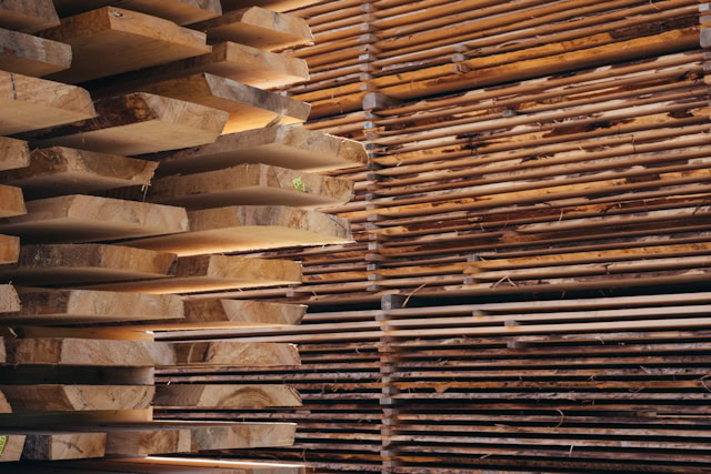 A lot of lumber